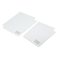 One Side White Grey Board