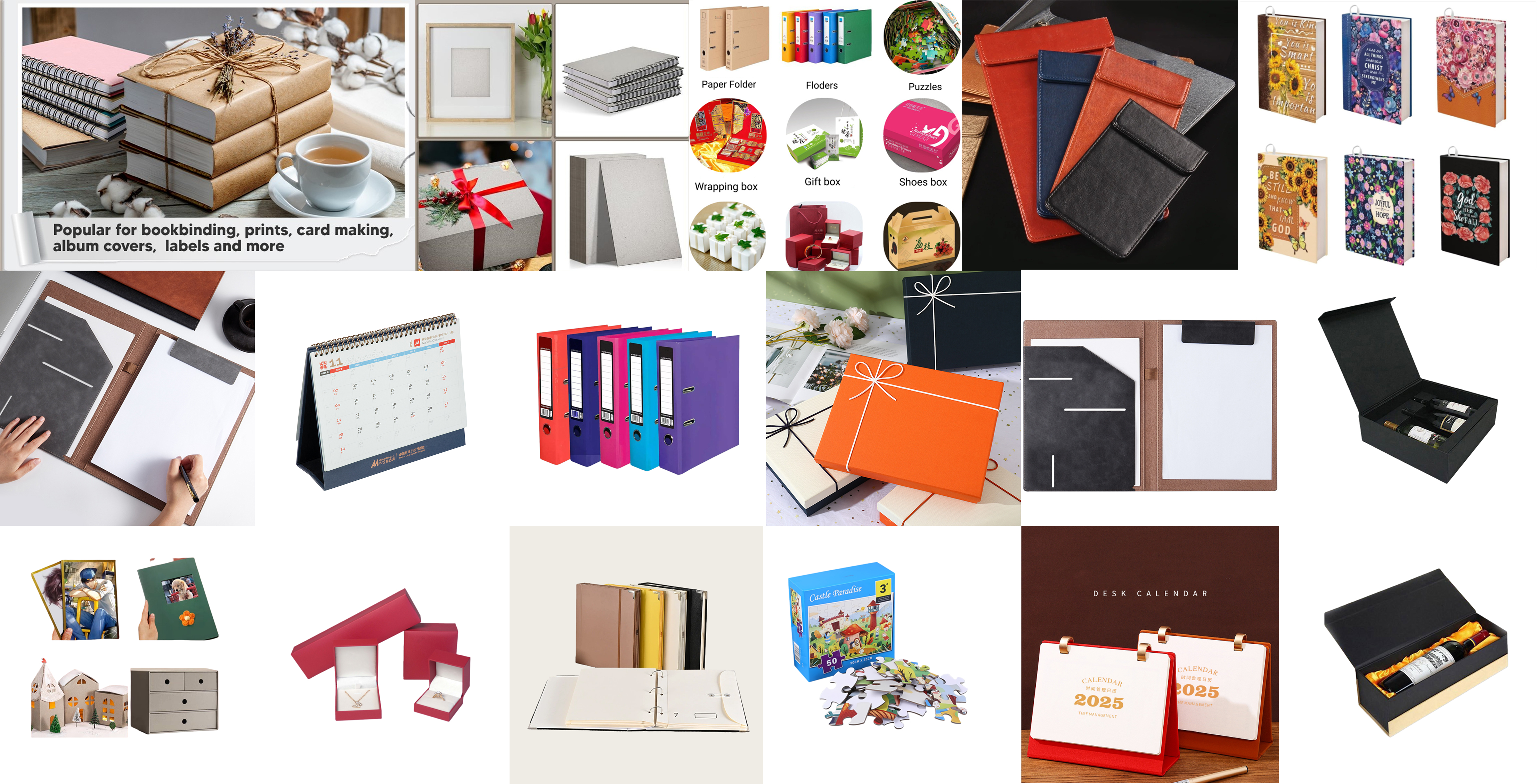 Grey White Paperboard Applications Various applications of Grey White Paperboard in packaging and printing