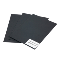 Solid Black Paperboard