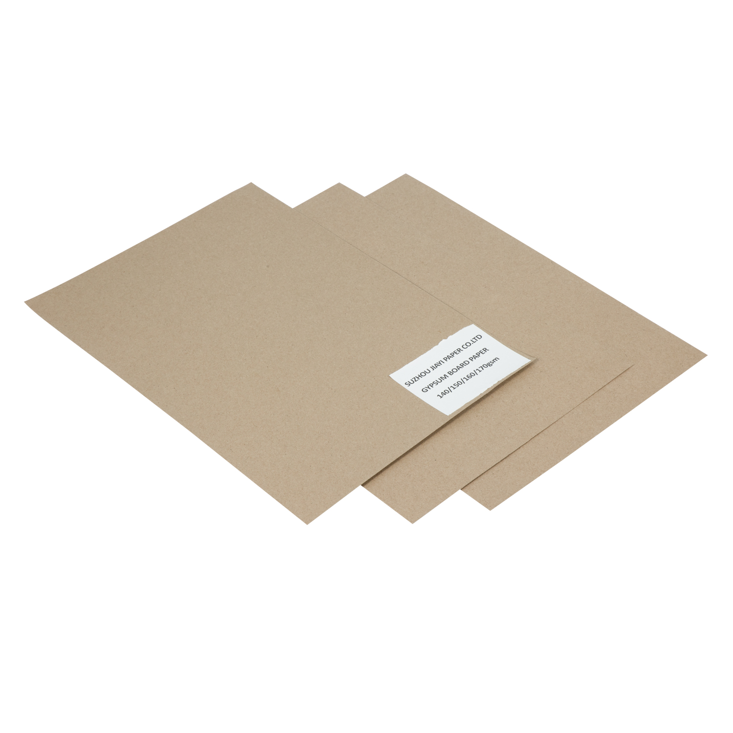 140gsm, 150gsm, 160gsm Gypsum Liner Paper-Face Paper