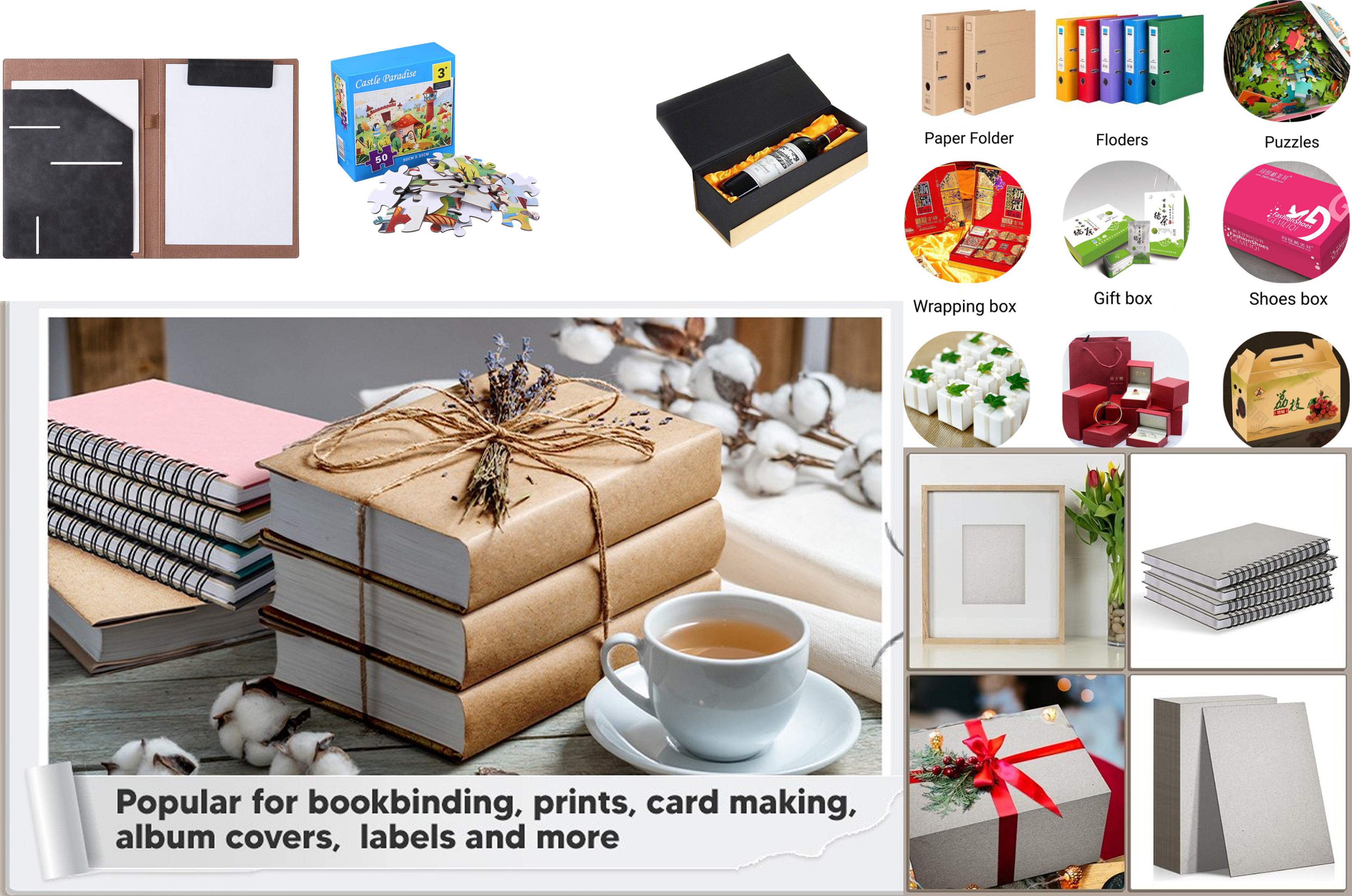 Application scenarios of high-quality one side white grey board