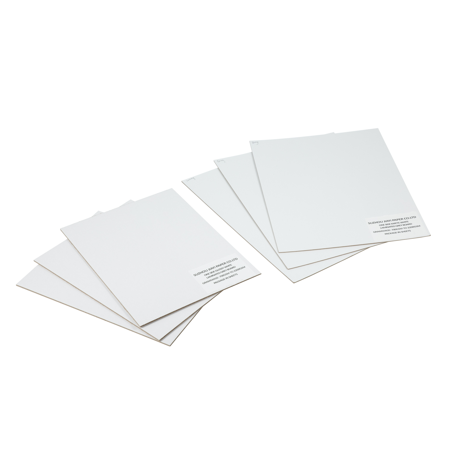 White Grey Cardboard